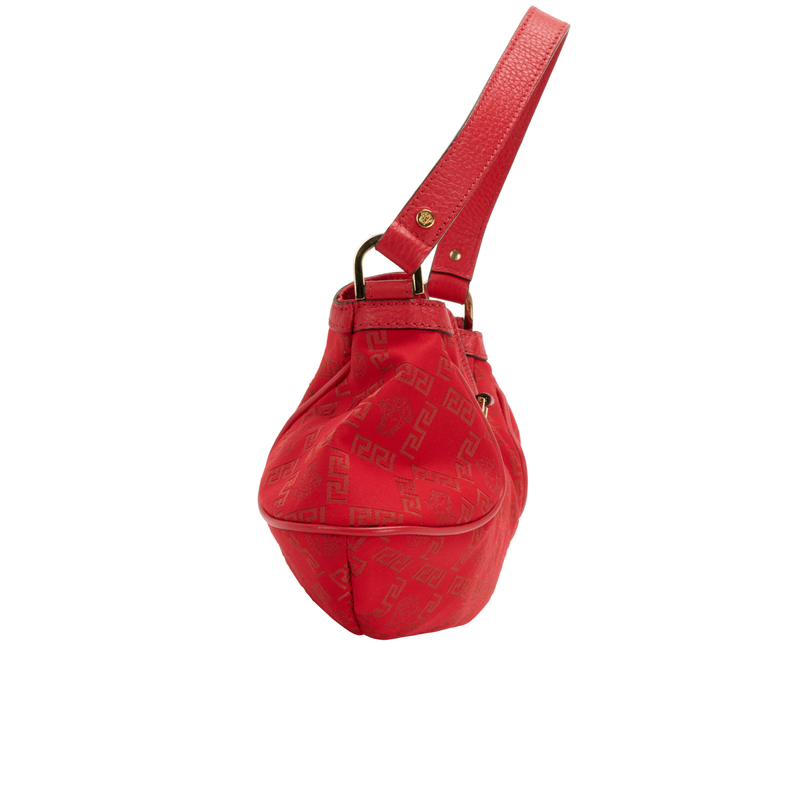 Vintage Shoulder Bag, &pound;195, Handbags, Red, Fabric, Side view